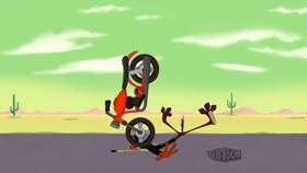 Screenshots from the 2021 Warner Bros. Television cartoon Born to Be Wile E.