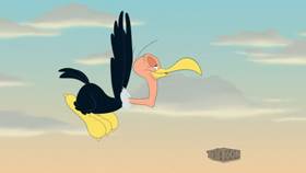 Screenshots from the 2021 Warner Bros. Television cartoon Rattlesnake