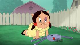 Screenshots from the 2021 Warner Bros. Television cartoon Pigture Perfect