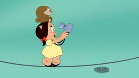 Screenshots from the 2021 Warner Bros. Television cartoon Pigture Perfect