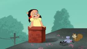 Screenshots from the 2021 Warner Bros. Television cartoon Pigture Perfect