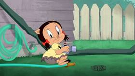 Screenshots from the 2021 Warner Bros. Television cartoon Pigture Perfect