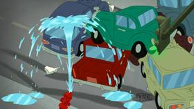 Screenshots from the 2021 Warner Bros. Television cartoon Pigture Perfect