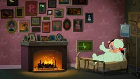 Screenshots from the 2021 Warner Bros. Television cartoon Pigture Perfect