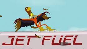 Screenshots from the 2021 Warner Bros. Television cartoon Swoop De Doo!