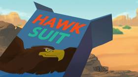 Screenshots from the 2021 Warner Bros. Television cartoon Swoop De Doo!