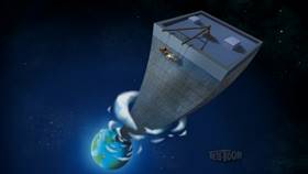 Screenshots from the 2021 Warner Bros. Television cartoon A Pane to Wash