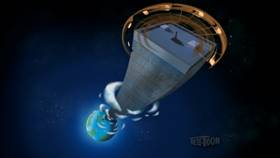 Screenshots from the 2021 Warner Bros. Television cartoon A Pane to Wash