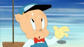 Screenshots from the 2021 Warner Bros. Television cartoon A Pane to Wash