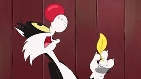 Screenshots from the 2021 Warner Bros. Television cartoon High Wire