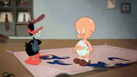 Screenshots from the 2021 Warner Bros. Television cartoon Nip and Duck