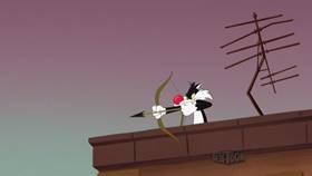 Screenshots from the 2021 Warner Bros. Television cartoon Zip Line