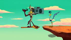 Screenshots from the 2021 Warner Bros. Television cartoon Fast & Steady