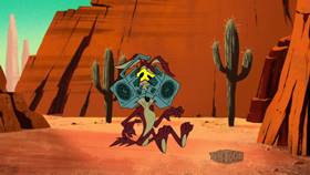 Screenshots from the 2021 Warner Bros. Television cartoon Fast & Steady