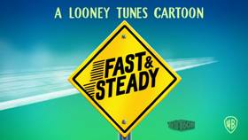 Screenshots from the 2021 Warner Bros. Television cartoon Fast & Steady