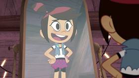 Screenshots from the 2021 Disney Television Animation cartoon First Day Frights