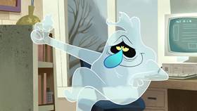 Screenshots from the 2021 Disney Television Animation cartoon First Day Frights