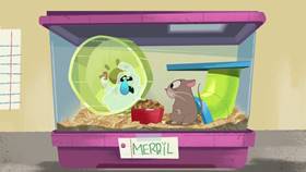 Screenshots from the 2021 Disney Television Animation cartoon First Day Frights