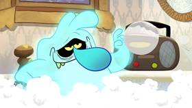 Screenshots from the 2021 Disney Television Animation cartoon First Day Frights