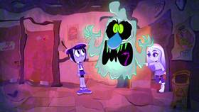 Screenshots from the 2021 Disney Television Animation cartoon First Day Frights