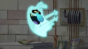 Screenshots from the 2021 Disney Television Animation cartoon First Day Frights