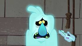 Screenshots from the 2021 Disney Television Animation cartoon First Day Frights