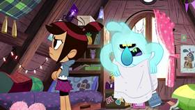 Screenshots from the 2021 Disney Television Animation cartoon First Day Frights