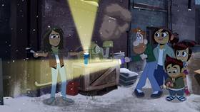 Screenshots from the 2021 Disney Television Animation cartoon Festival of Lights