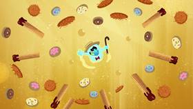 Screenshots from the 2021 Disney Television Animation cartoon Festival of Lights