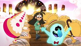 Screenshots from the 2021 Disney Television Animation cartoon Festival of Lights