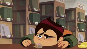 Screenshots from the 2021 Disney Television Animation cartoon Festival of Lights