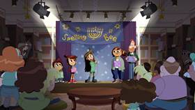 Screenshots from the 2021 Disney Television Animation cartoon Festival of Lights