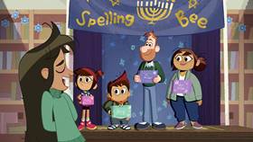 Screenshots from the 2021 Disney Television Animation cartoon Festival of Lights