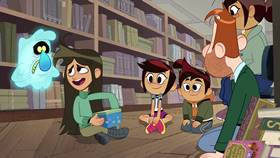 Screenshots from the 2021 Disney Television Animation cartoon Festival of Lights