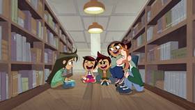 Screenshots from the 2021 Disney Television Animation cartoon Festival of Lights