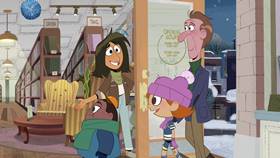 Screenshots from the 2021 Disney Television Animation cartoon Festival of Lights