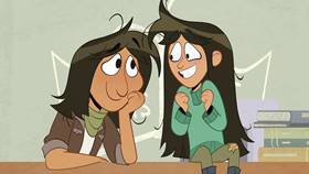 Screenshots from the 2021 Disney Television Animation cartoon Festival of Lights