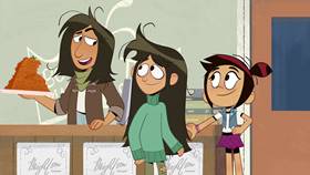 Screenshots from the 2021 Disney Television Animation cartoon Festival of Lights