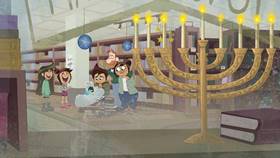 Screenshots from the 2021 Disney Television Animation cartoon Festival of Lights