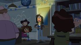 Screenshots from the 2021 Disney Television Animation cartoon Festival of Lights