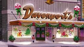 Screenshots from the 2021 Disney Television Animation cartoon Saving Christmas