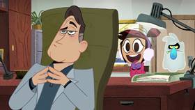 Screenshots from the 2021 Disney Television Animation cartoon Saving Christmas