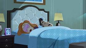 Screenshots from the 2021 Disney Television Animation cartoon Saving Christmas