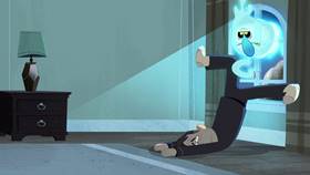 Screenshots from the 2021 Disney Television Animation cartoon Saving Christmas