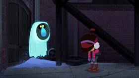 Screenshots from the 2021 Disney Television Animation cartoon Saving Christmas