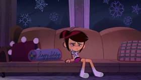 Screenshots from the 2021 Disney Television Animation cartoon Saving Christmas