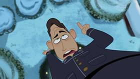 Screenshots from the 2021 Disney Television Animation cartoon Saving Christmas