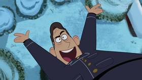 Screenshots from the 2021 Disney Television Animation cartoon Saving Christmas