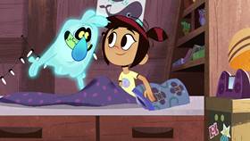 Screenshots from the 2021 Disney Television Animation cartoon Saving Christmas