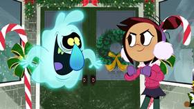 Screenshots from the 2021 Disney Television Animation cartoon Saving Christmas